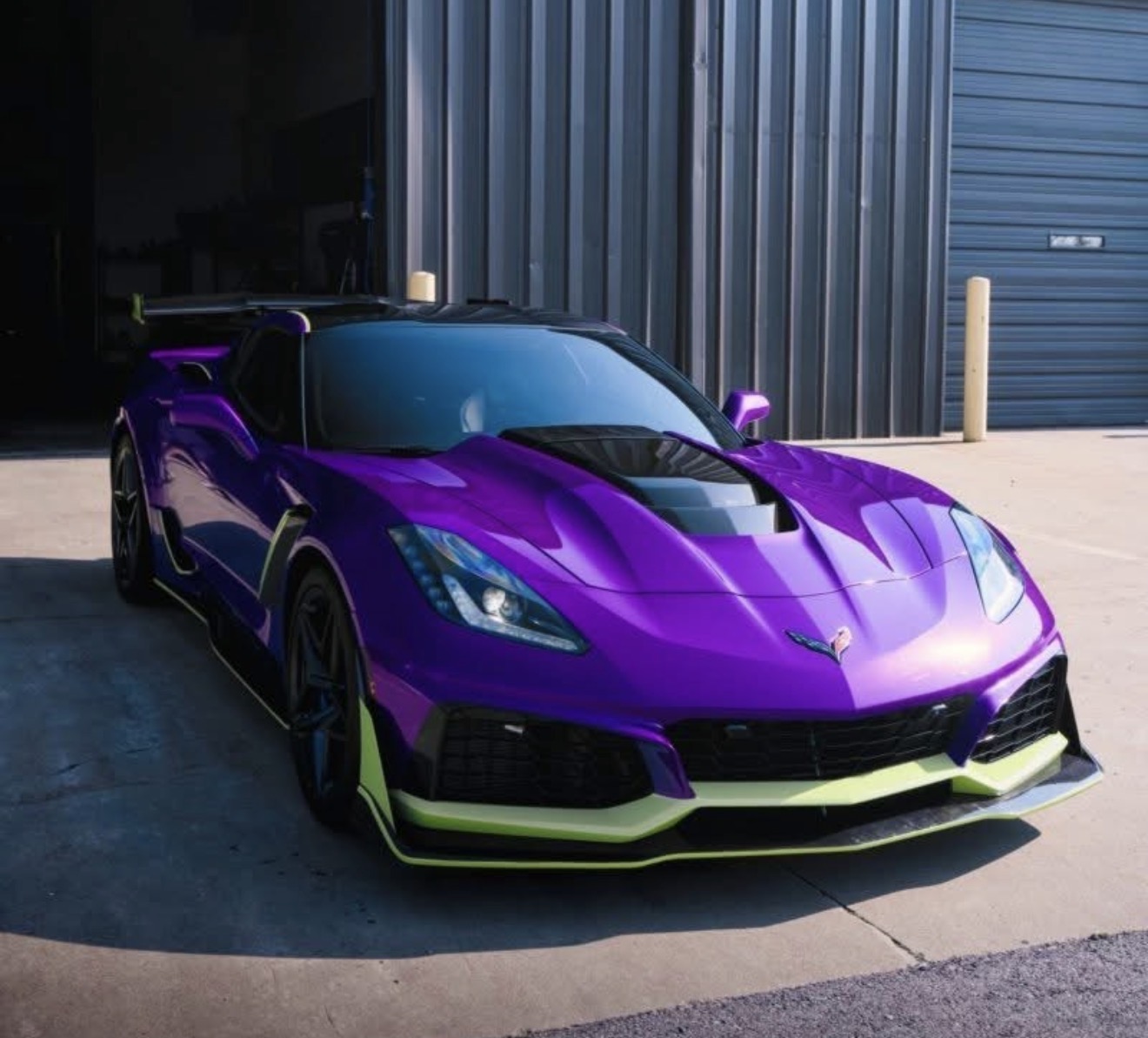 Custom Corvette Wrap