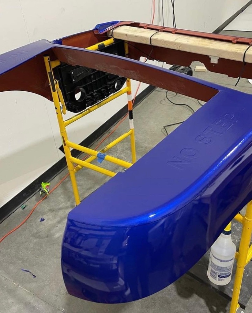 3M GLOSS BLUE RASPBERRY GOLF CART COLOR CHANGE