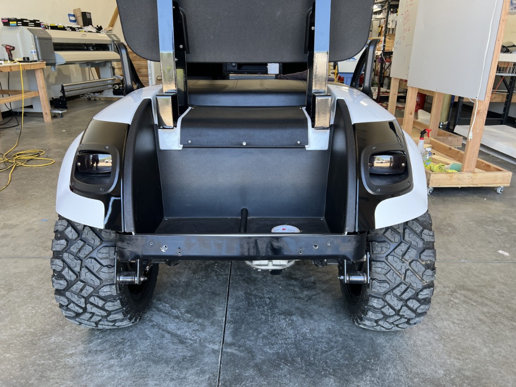 CUSTOM WRAPPED GOLF CART