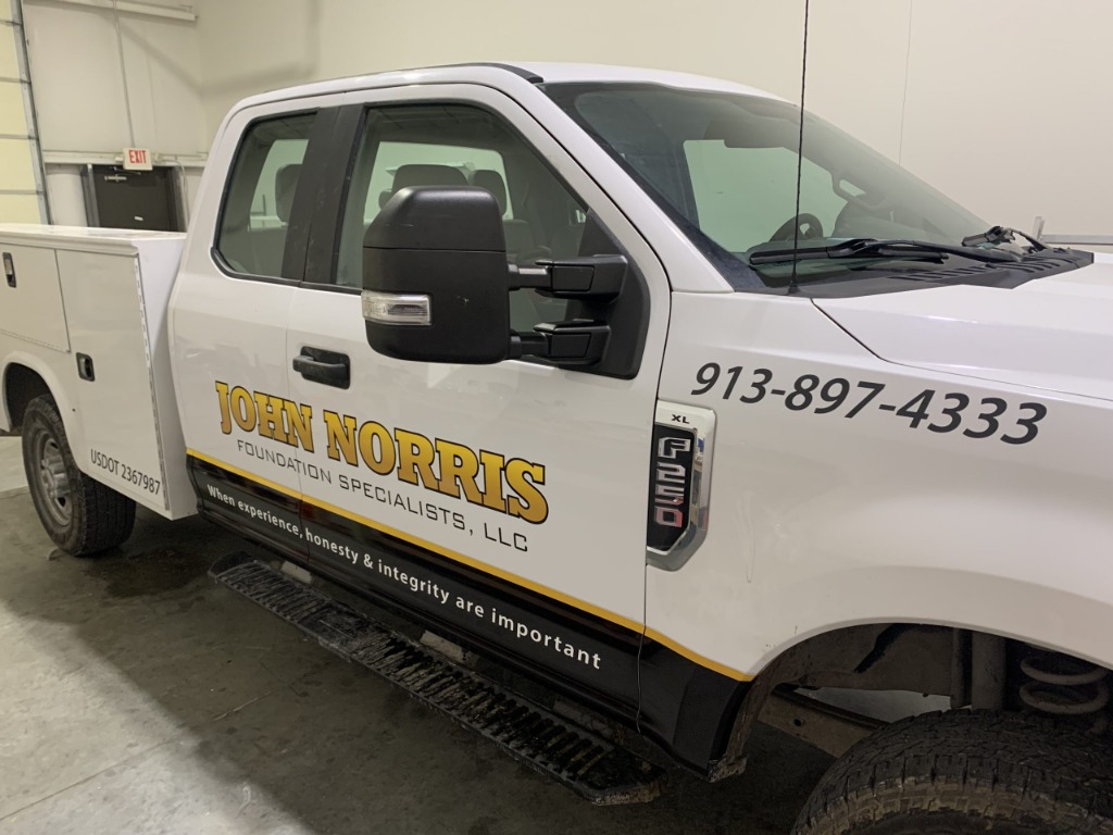 JOHN NORRIS PRINTED VINYL GRAPHICS